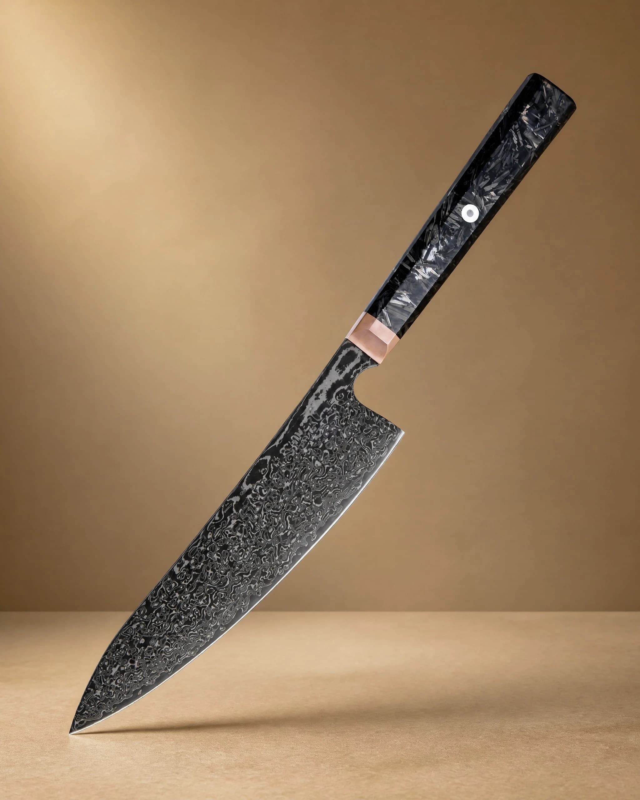 Kushiro 8.3" Damascus Steel Gyuto Knife 牛刀