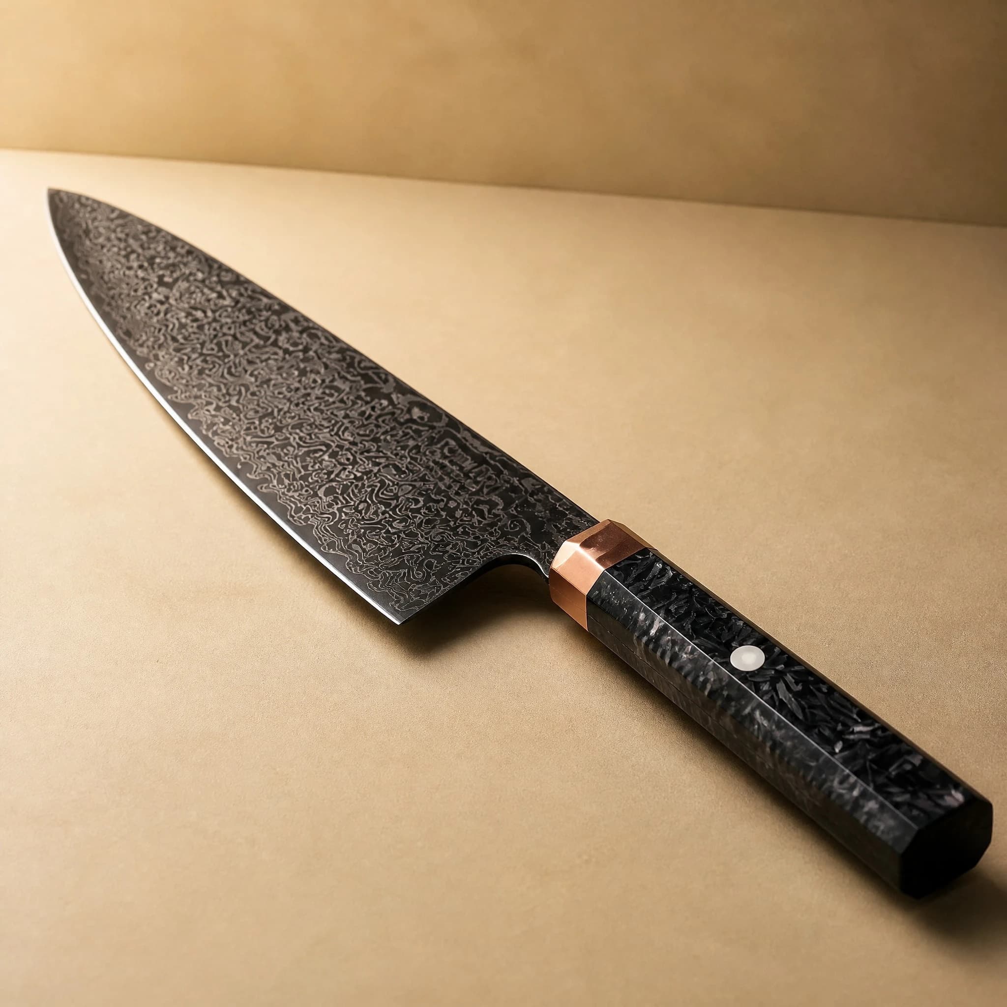 Kushiro 8.3" Damascus Steel Gyuto Knife 牛刀