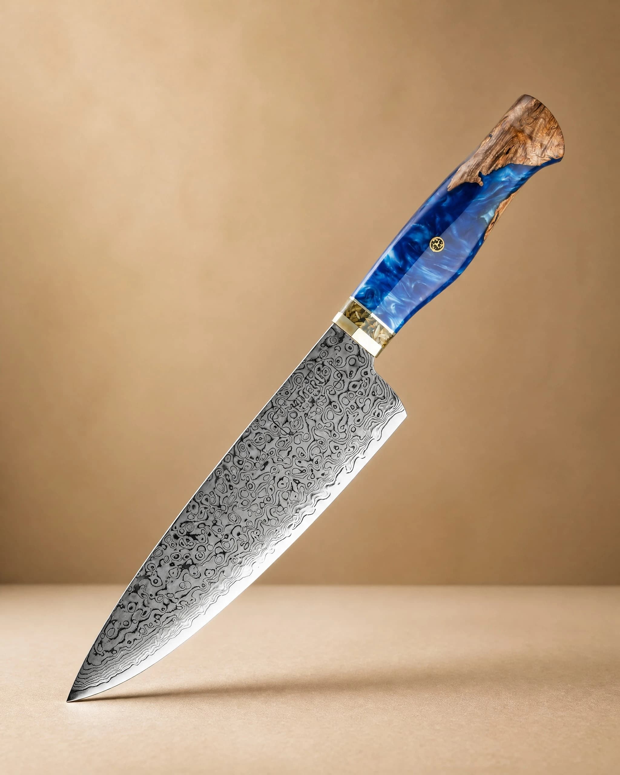 Yamato 8" Damascus Steel Gyuto Knife 牛刀