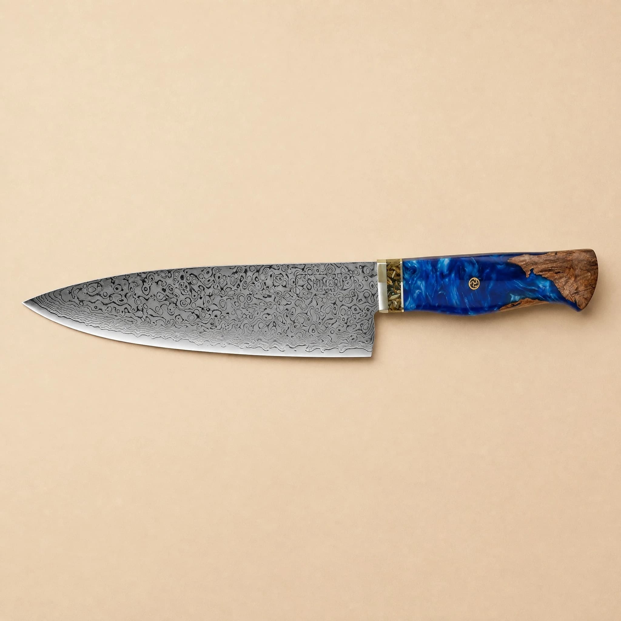 Yamato 8" Damascus Steel Gyuto Knife 牛刀