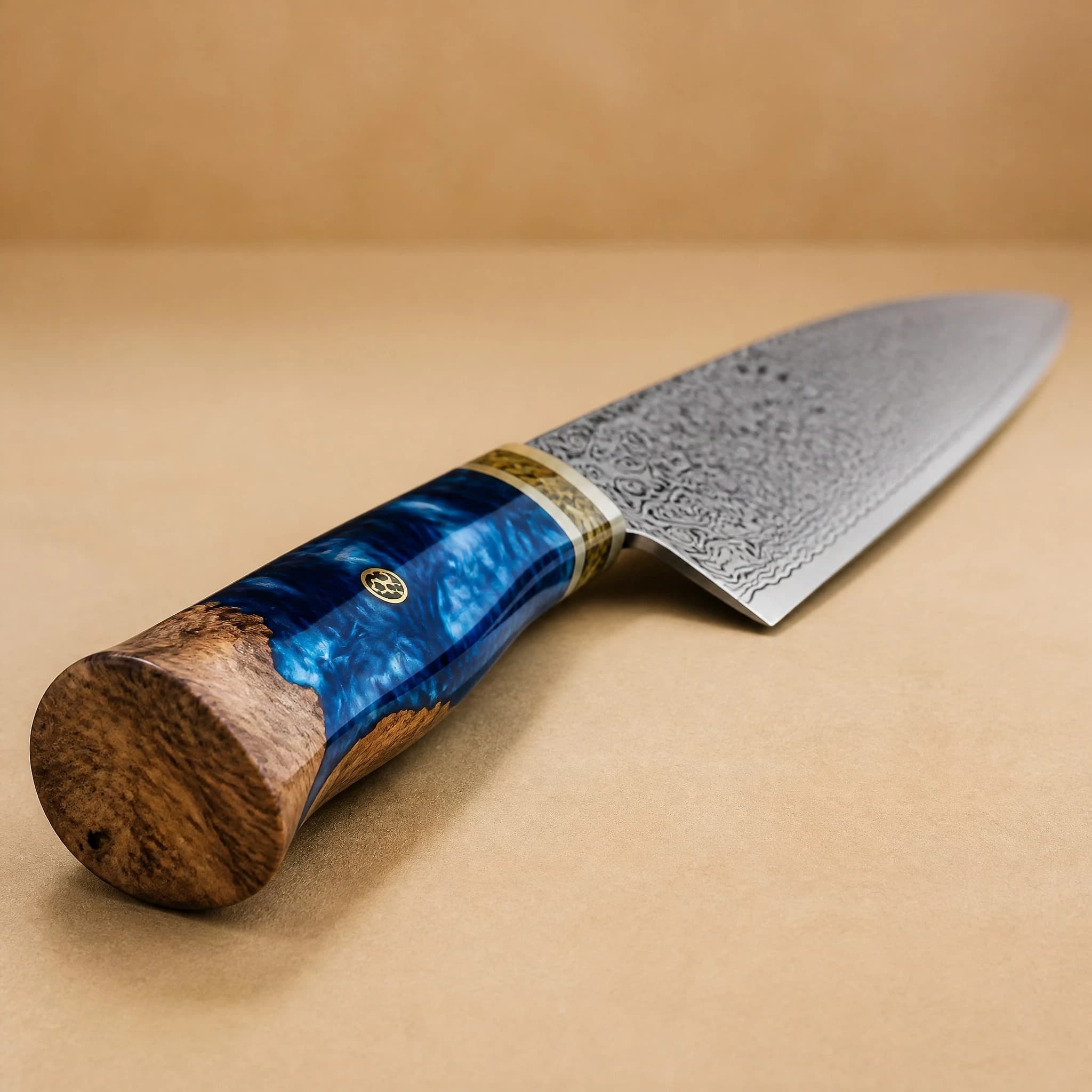 Yamato 8" Damascus Steel Gyuto Knife 牛刀