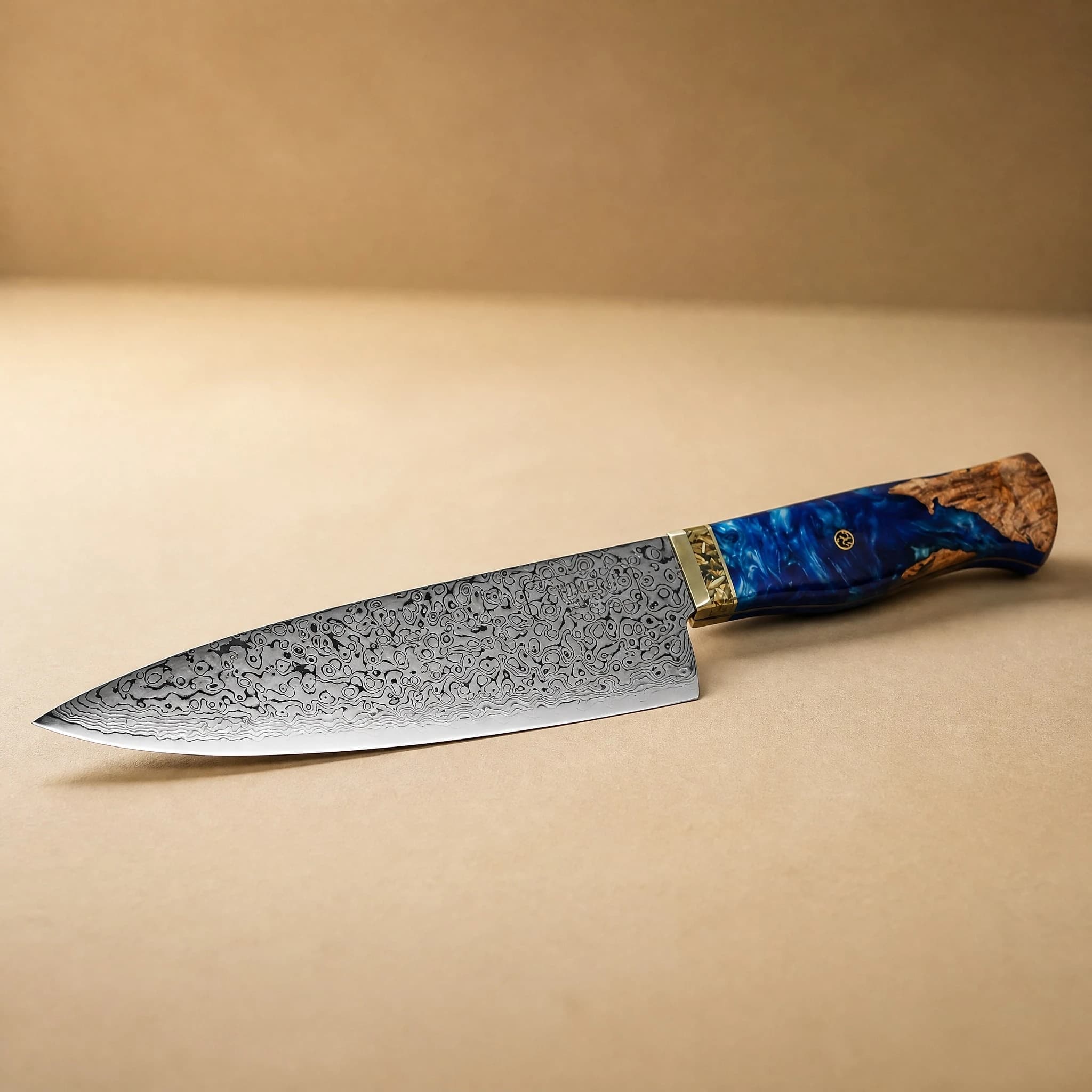 Yamato 8" Damascus Steel Gyuto Knife 牛刀