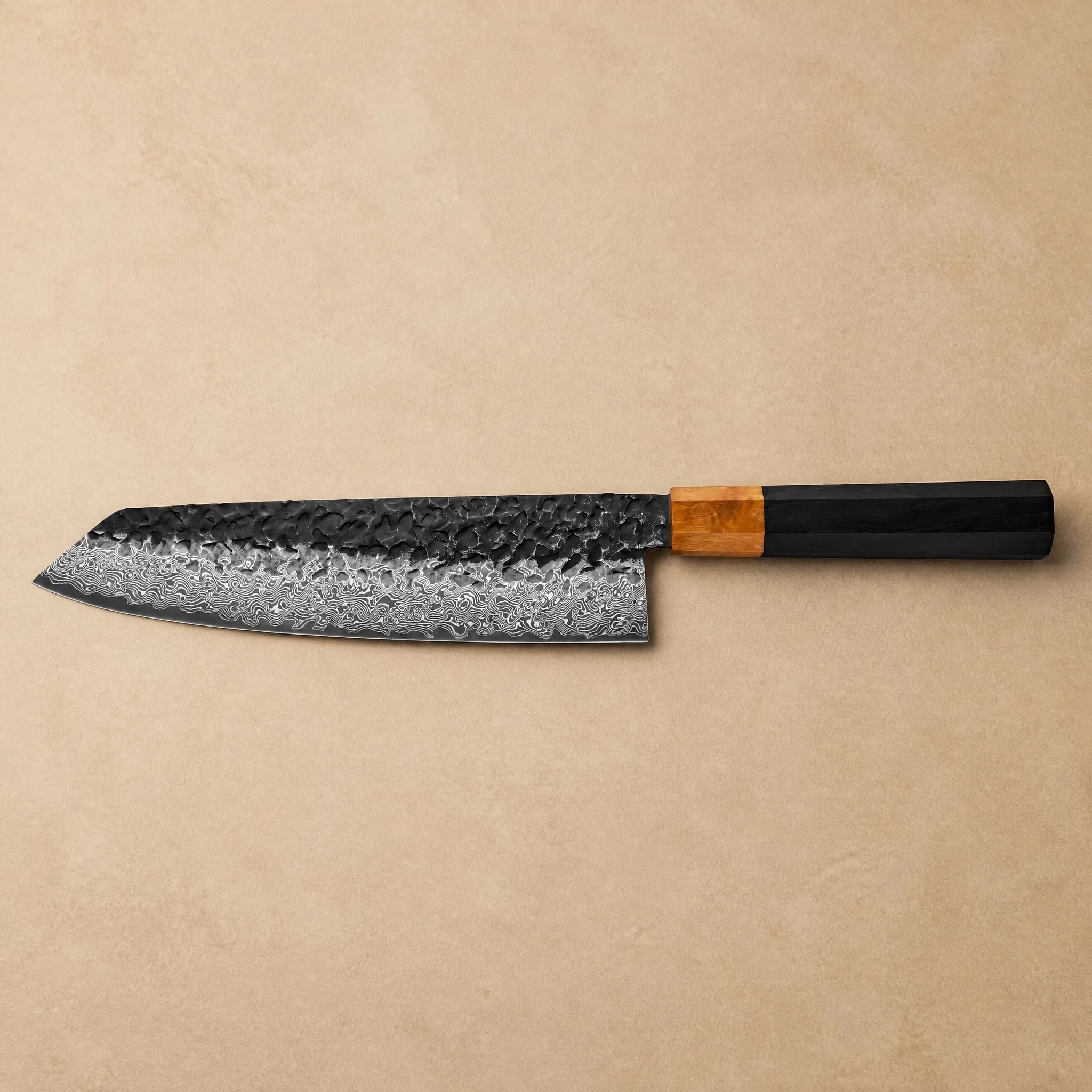 Dark Grain 9.5" Damascus Steel Kiritsuke Knife 切り付け包丁