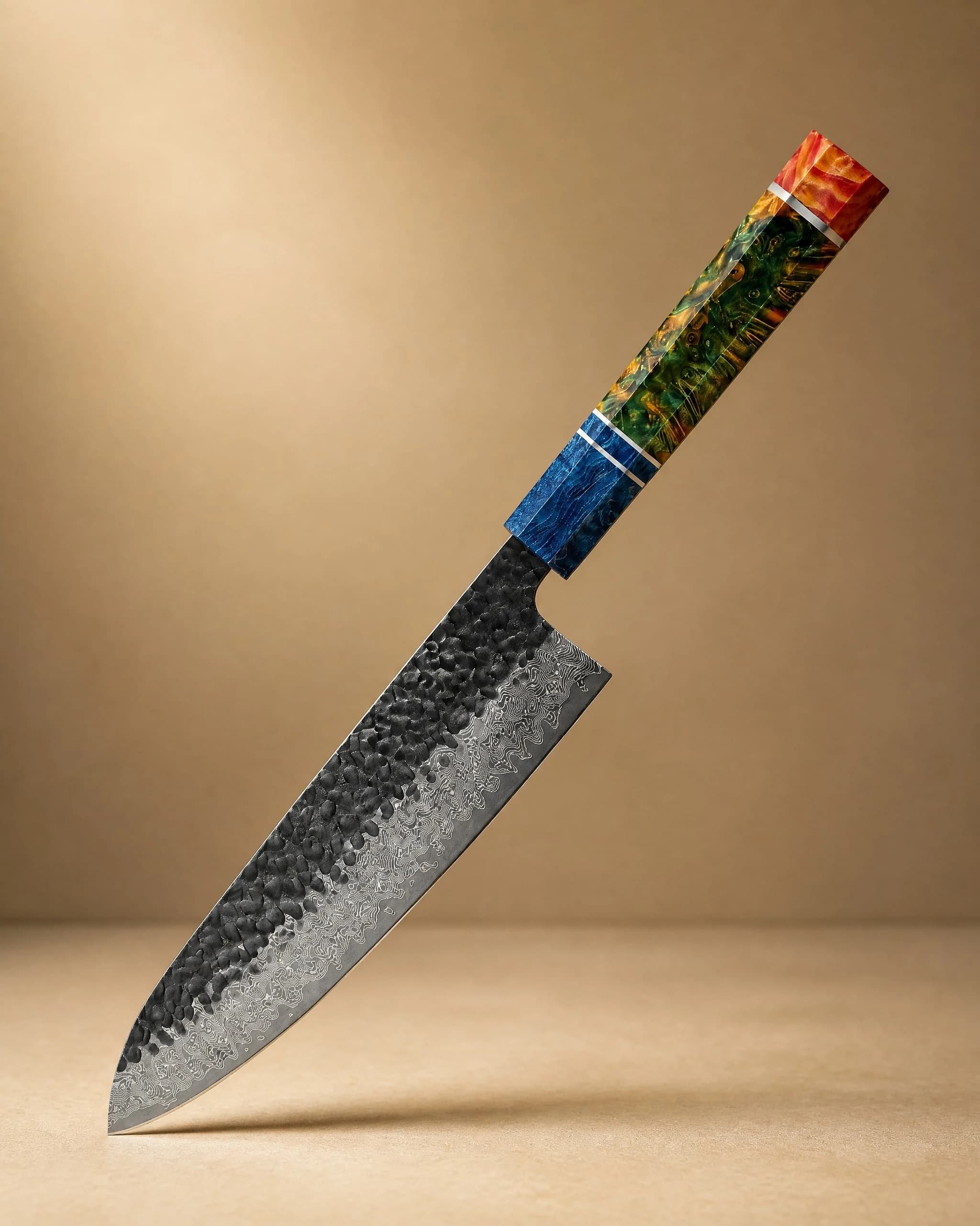 Yoshii Damascus Gyuto