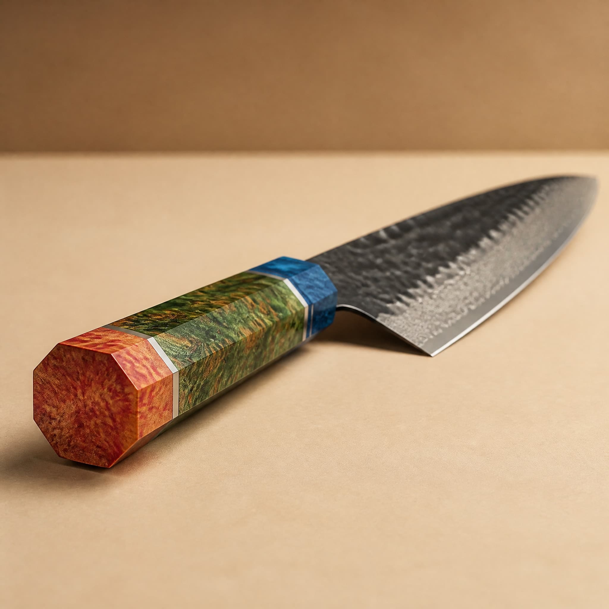 Yoshii Damascus Gyuto