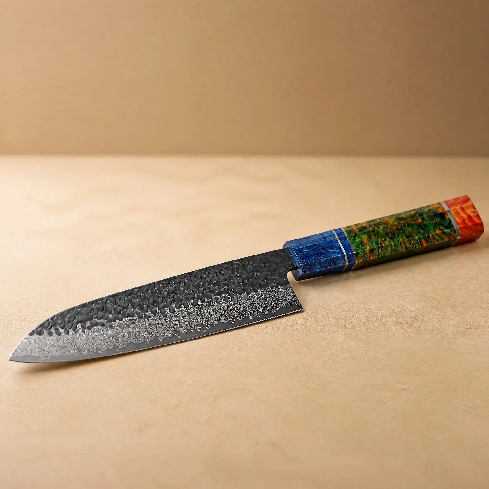 Yoshii Damascus Gyuto