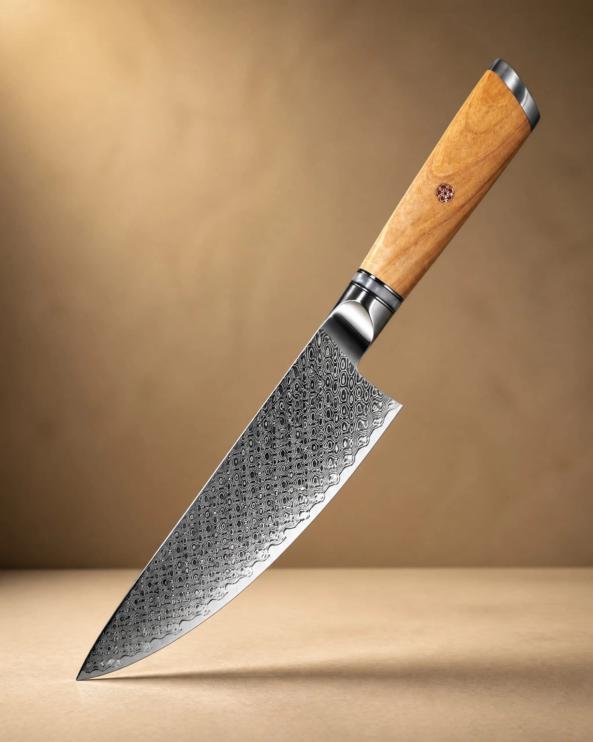 Maruyama 8'' Damascus Steel Gyuto Knife 牛刀