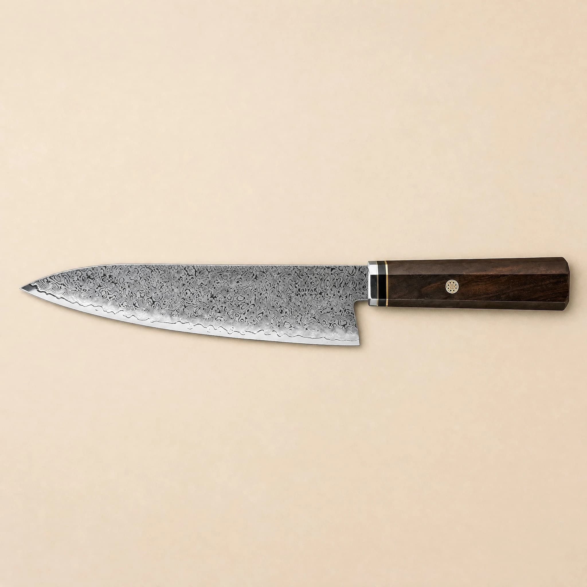 Sakawa 8.5" Damascus Steel Gyuto Knife 牛刀