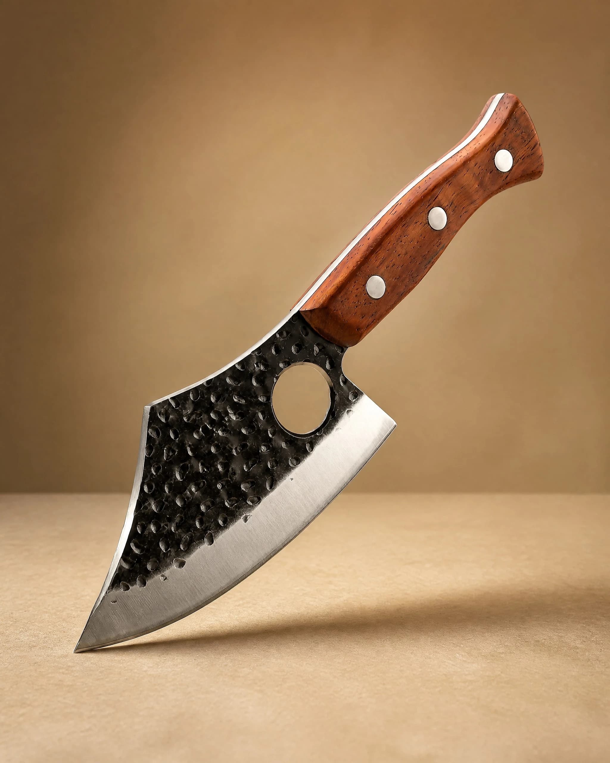Kiba 5.8" Butcher Knife with Leather Sheath