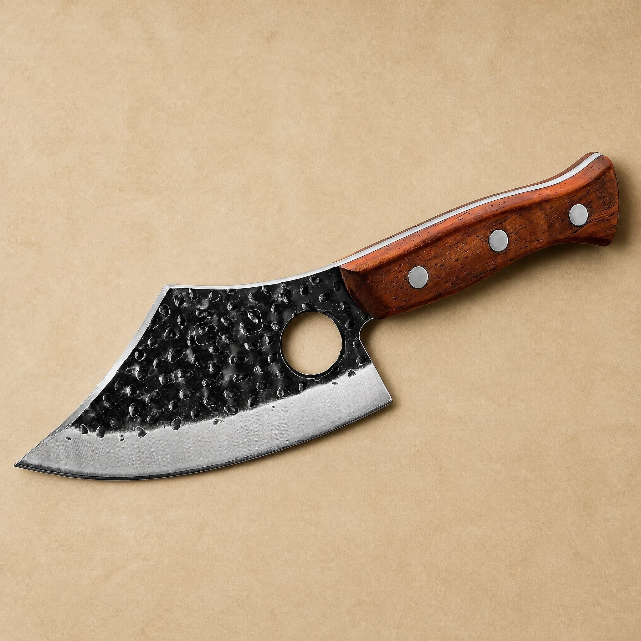Kiba 5.8" Butcher Knife with Leather Sheath