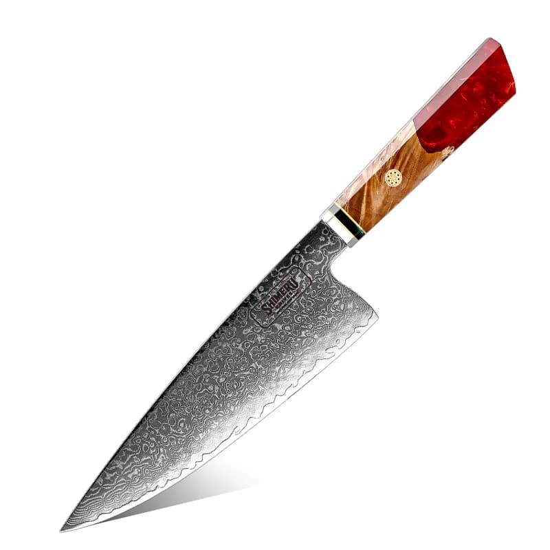 Otaru 小樽 8" Damascus Steel Gyuto Japanese Chef Knife