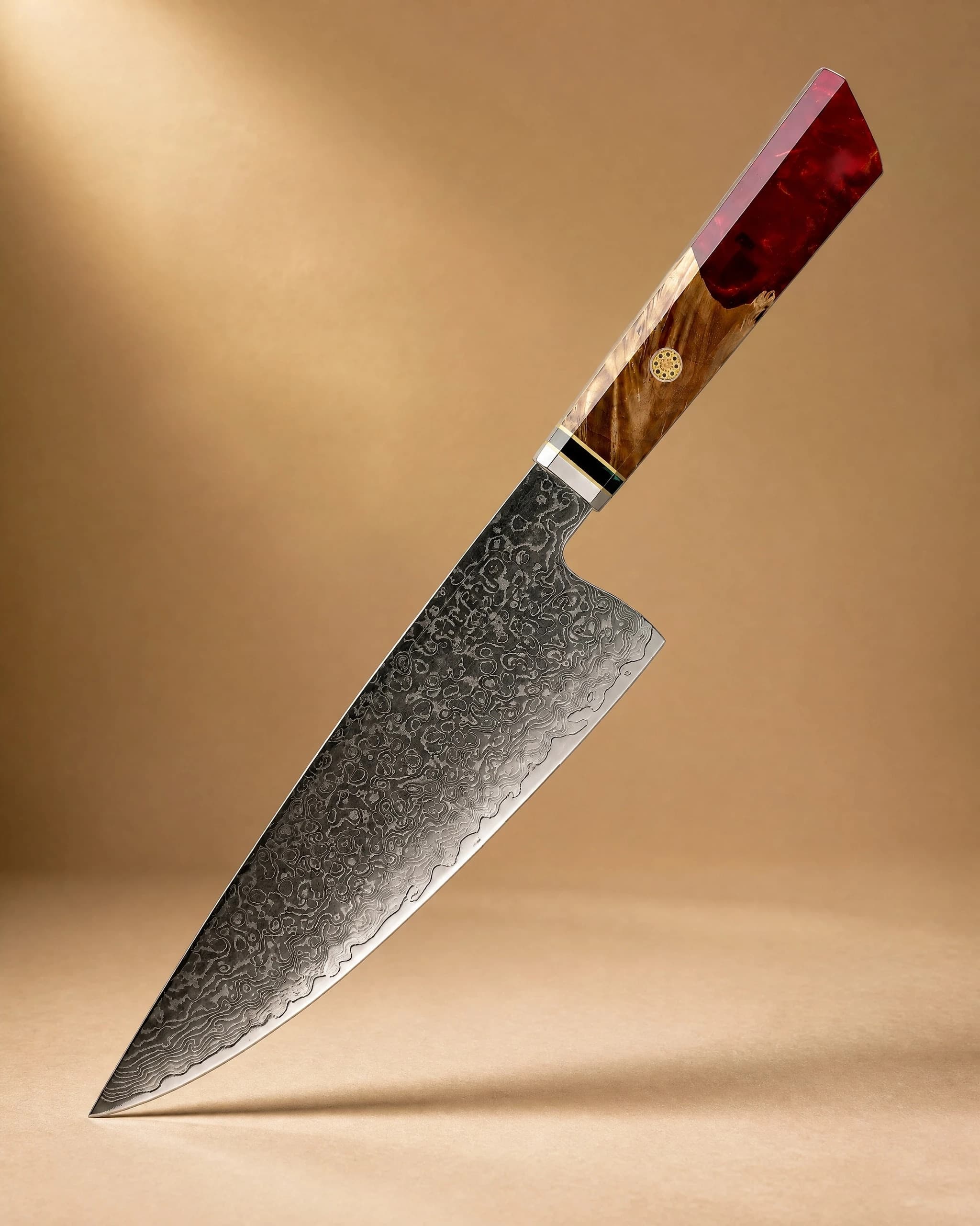 Otaru 小樽 8" Damascus Steel Gyuto Japanese Chef Knife
