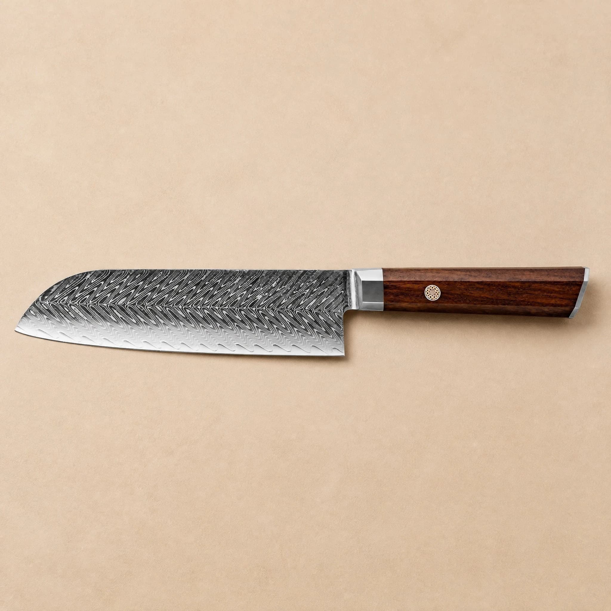 Komachi 小町 7″ Damascus Steel Santoku Knife 三徳包丁
