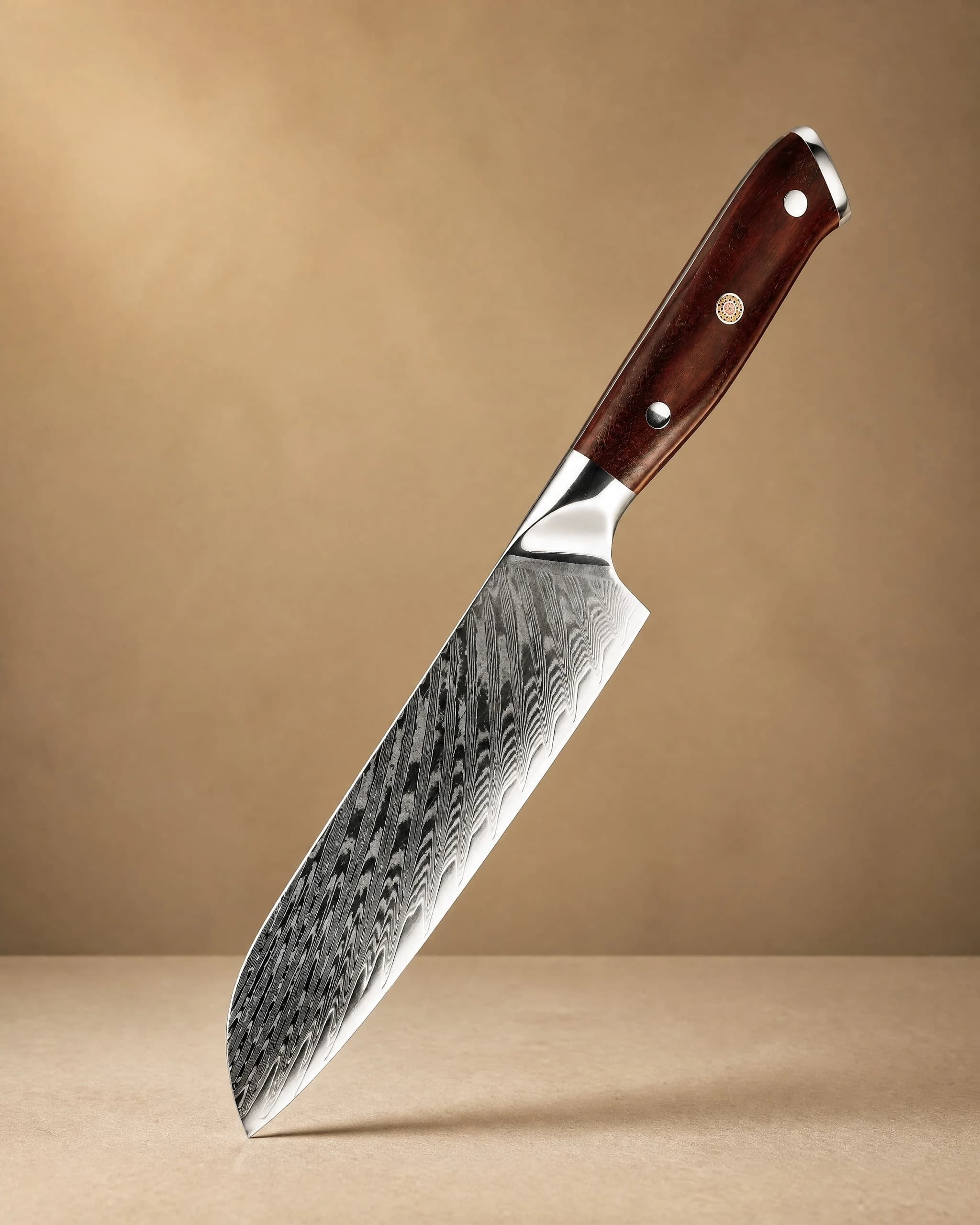 Mizuki 瑞樹 7″ Damascus Steel Santoku Knife 三徳包丁