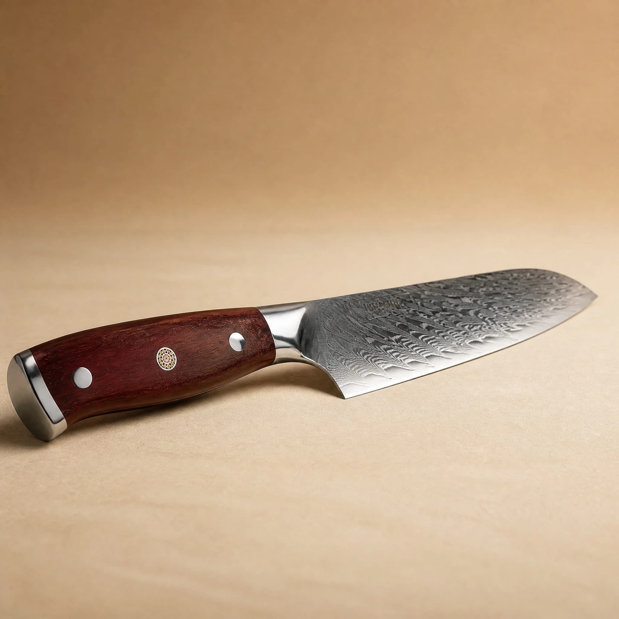 Mizuki 瑞樹 7″ Damascus Steel Santoku Knife 三徳包丁