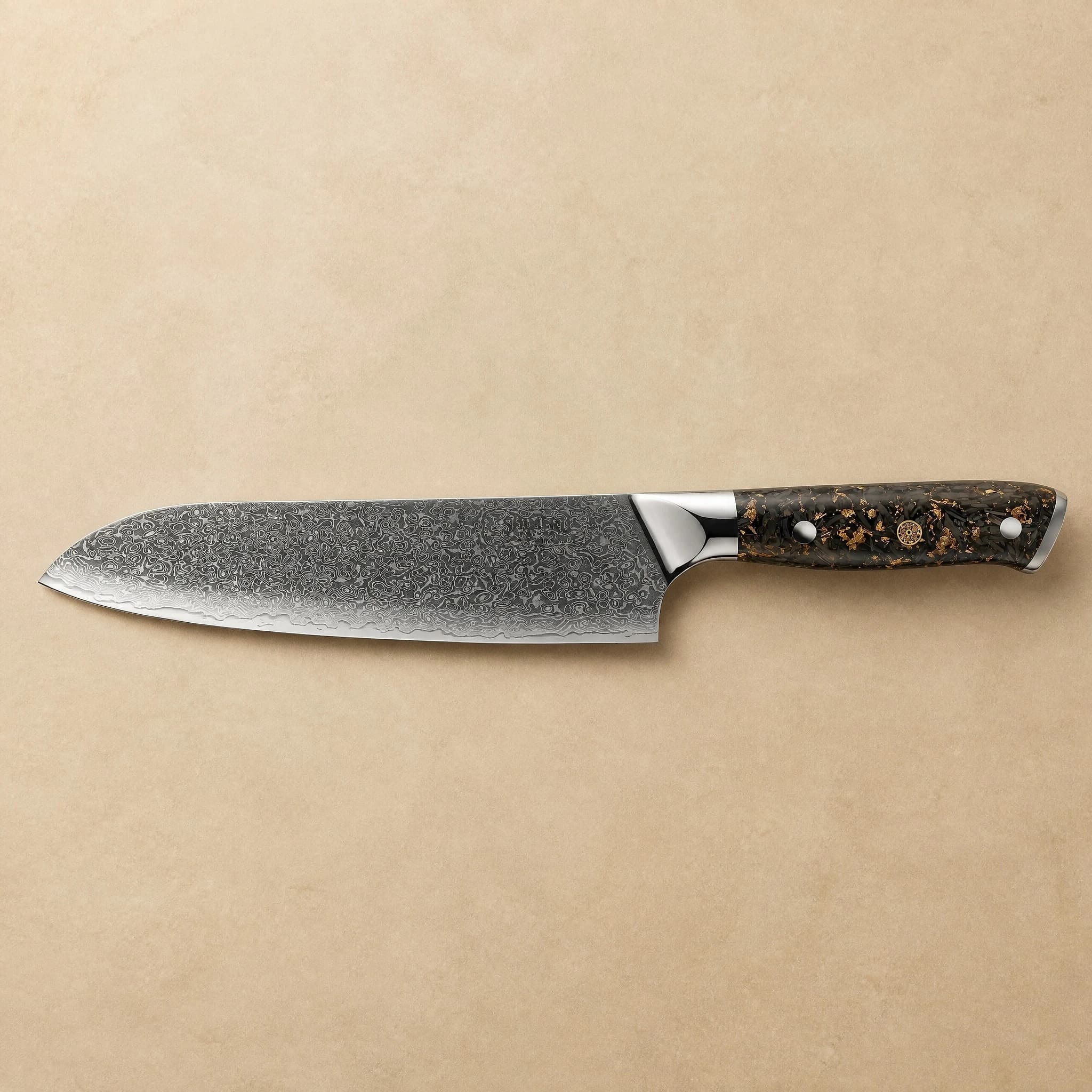 Asuka 飛鳥 7″ Damascus Steel Santoku Knife 三徳包丁